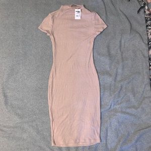Bodycon Dress (Light Pink) NEVER WORN